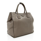 Prada Vitello Daino Shopping Tote (SHF-14946)