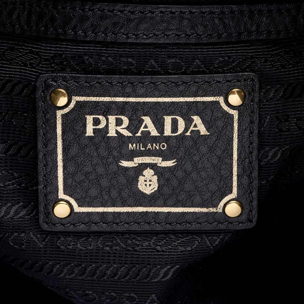 Prada Vitello Daino Shoulder Bag (SHF-17978)