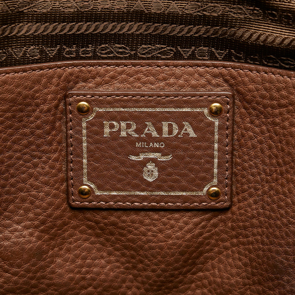 Prada Vitello Daino Tote Bag (SHG-27744)