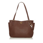 Prada Vitello Daino Tote Bag (SHG-27744)