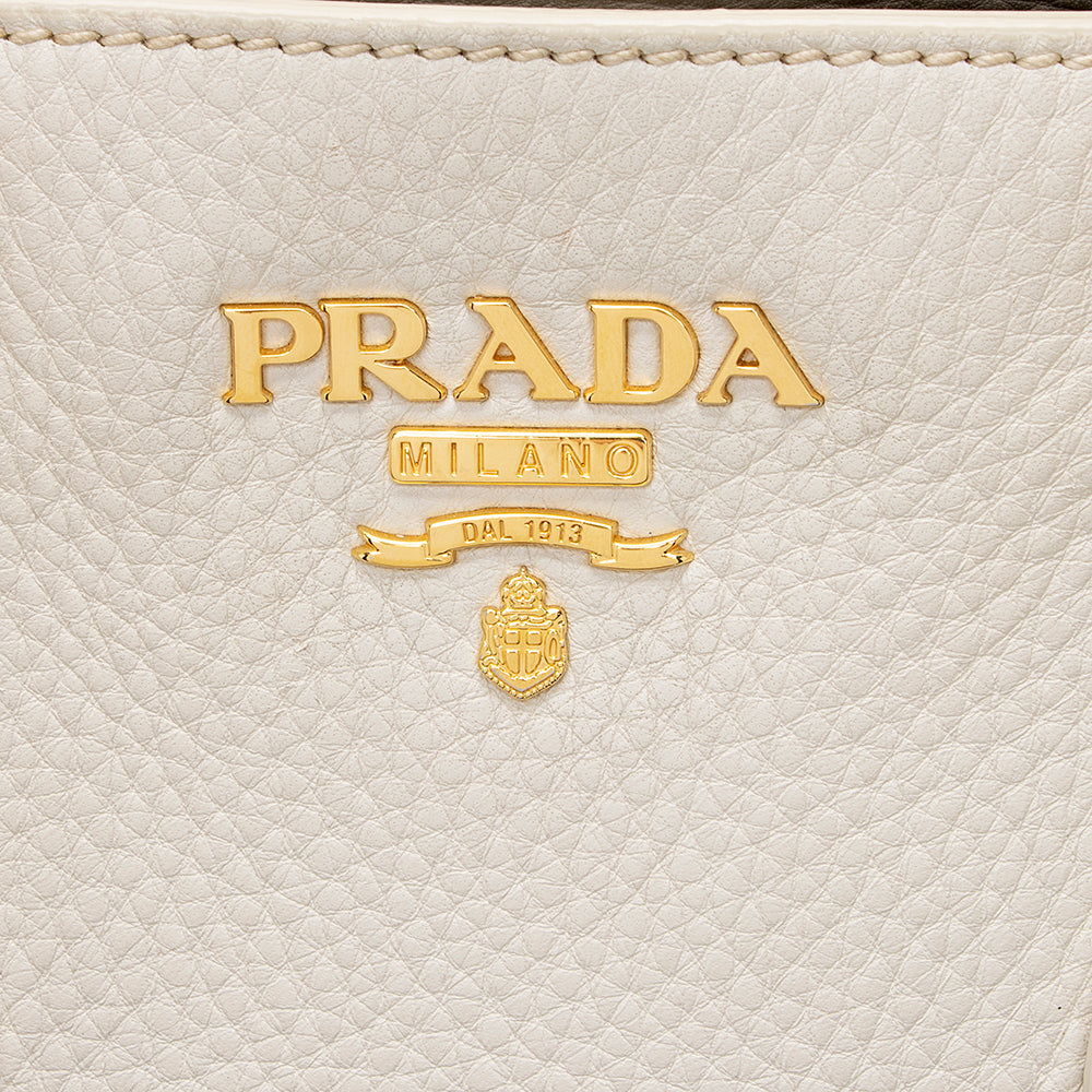 Prada Vitello Daino Tote (SHF-17579)