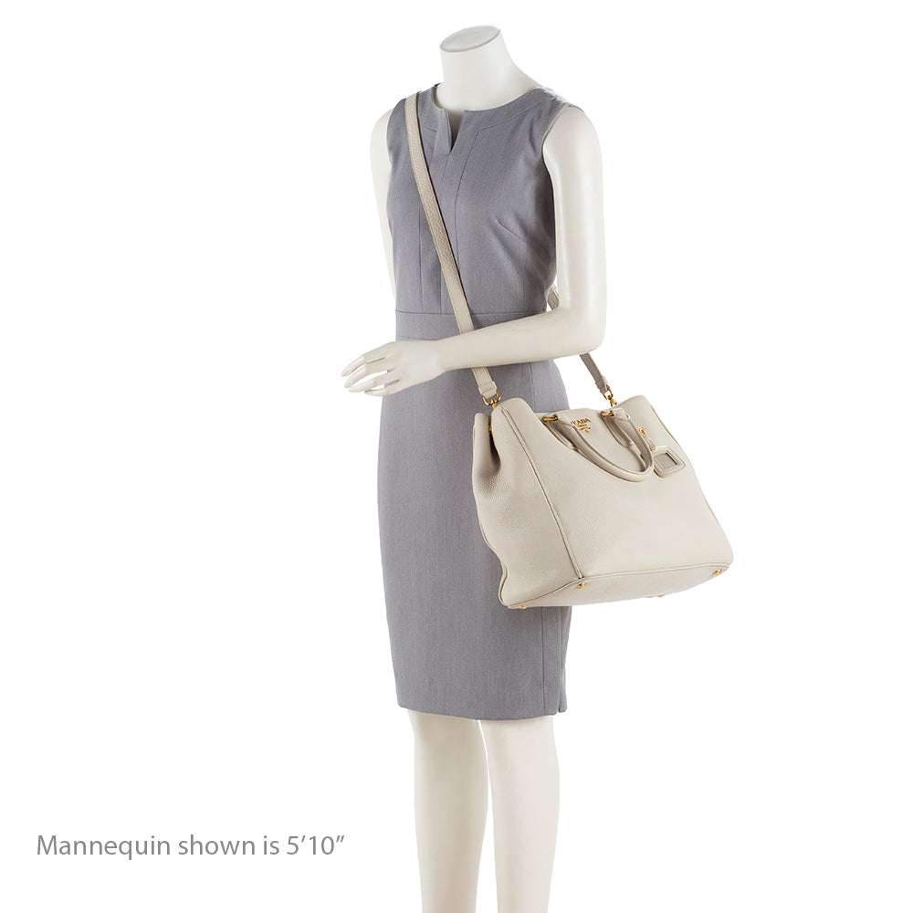 Prada Vitello Daino Tote (SHF-17579)