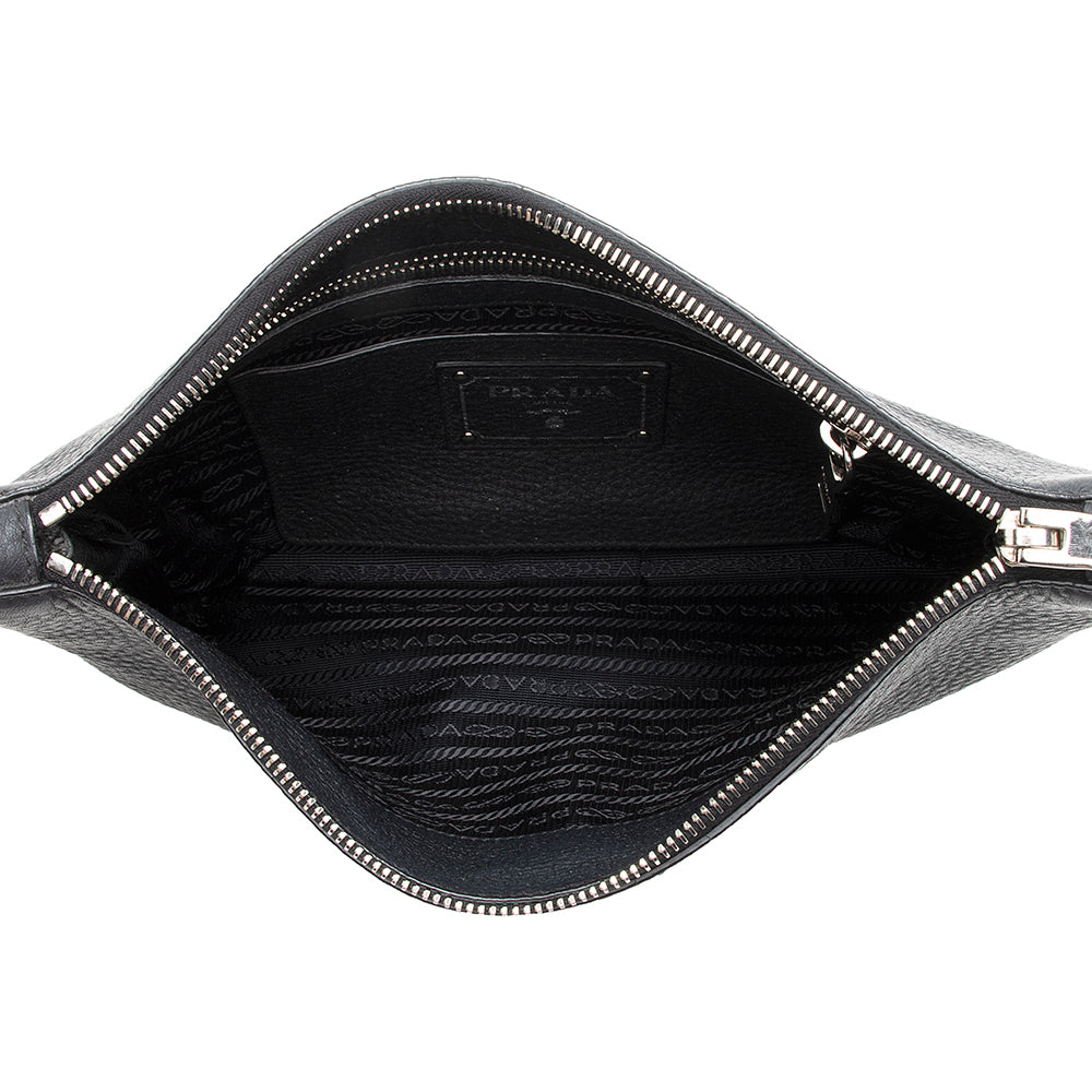 Prada Vitello Daino Wristlet (SHF-16976)
