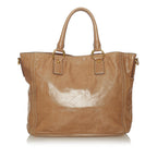 Prada Vitello Lux Leather Satchel (SHG-27634)