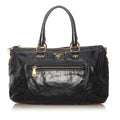 Prada Vitello Shine Satchel (SHG-27607)