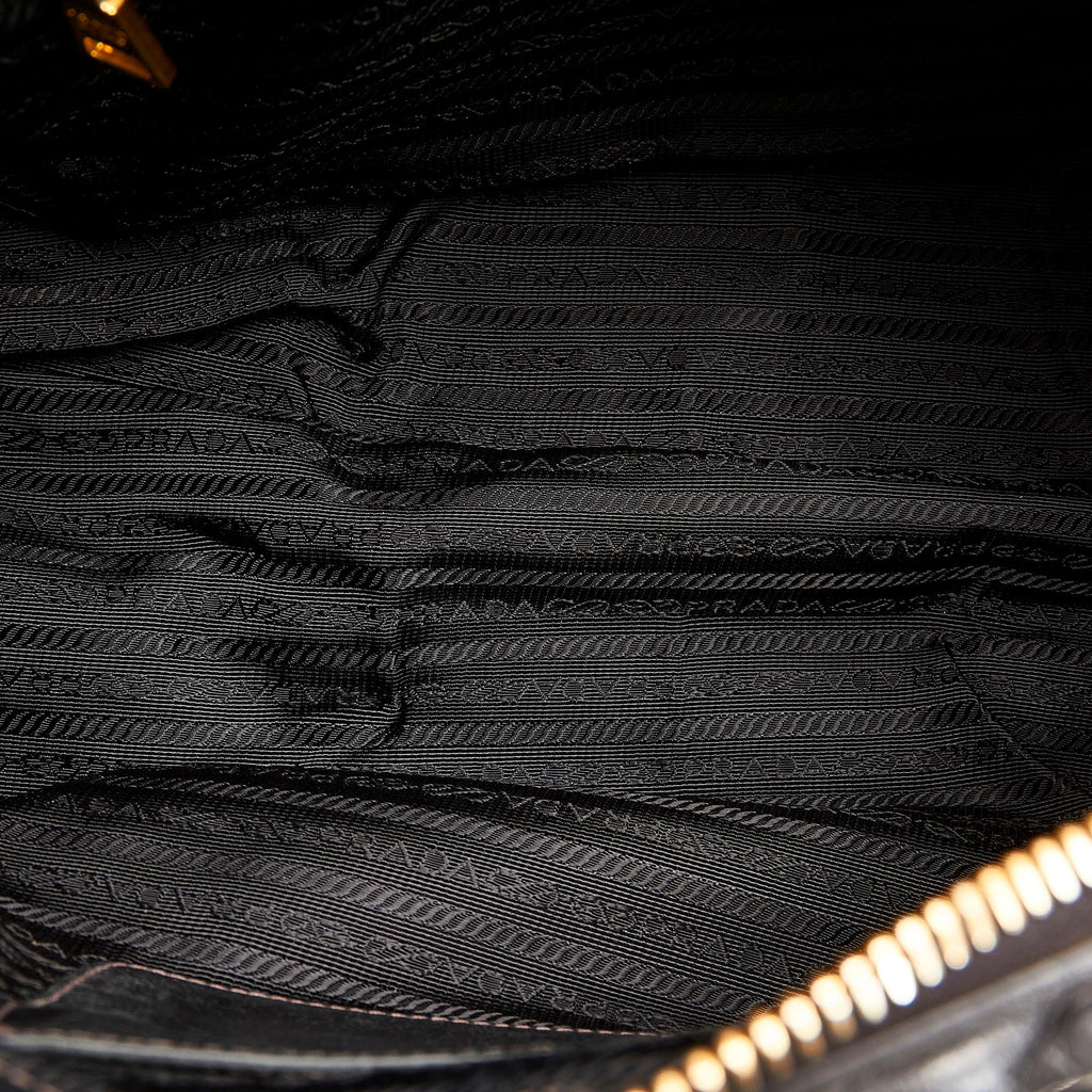 Prada Vitello Shine Satchel (SHG-27607)