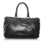 Prada Vitello Shine Satchel (SHG-27607)