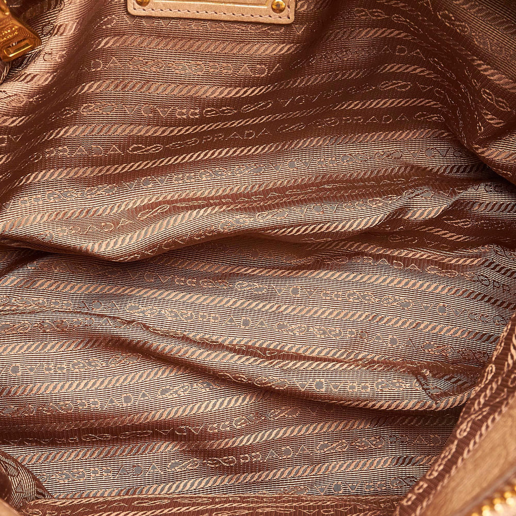 Prada Vitello Shine Satchel (SHG-28200)