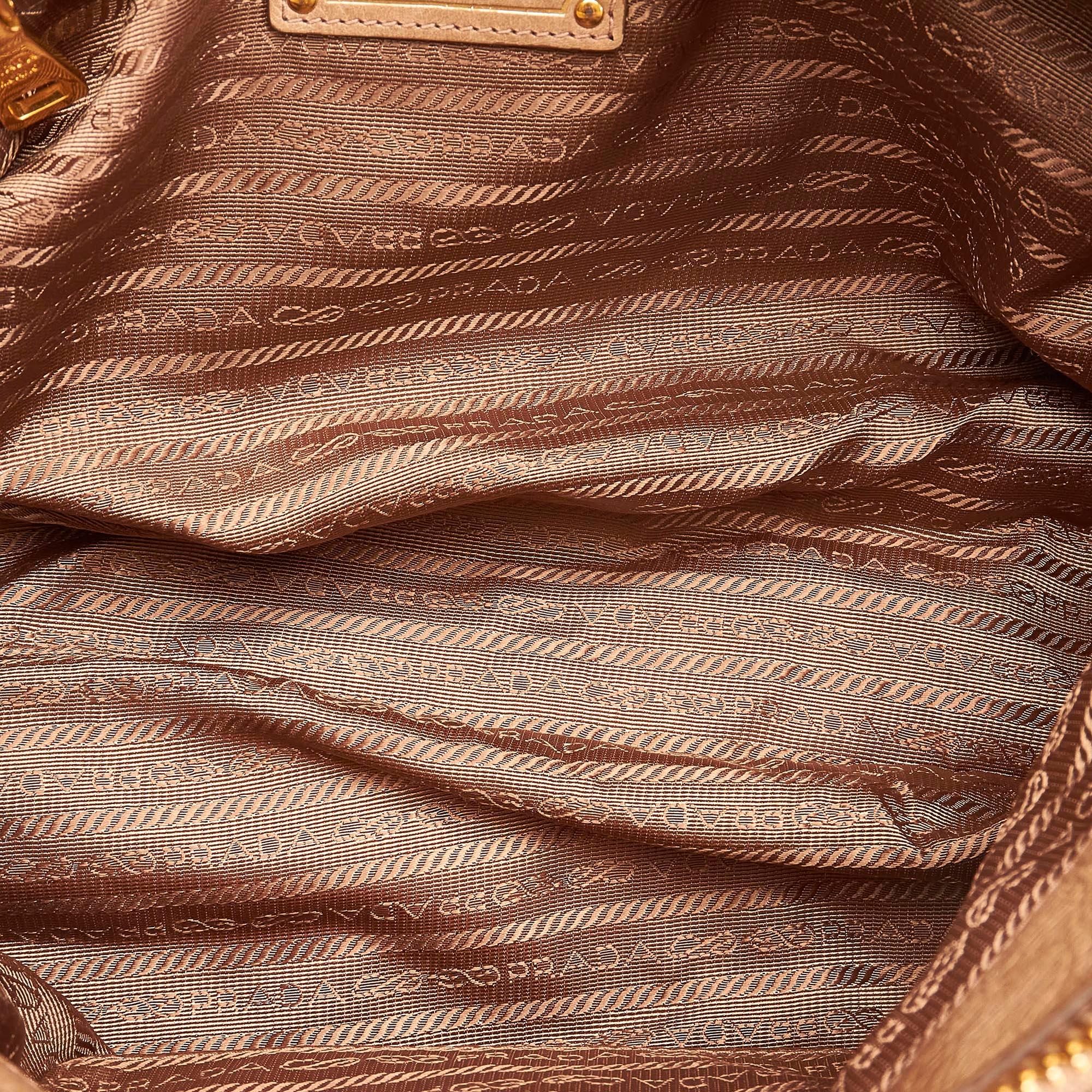 Prada Vitello Shine Satchel (SHG-28200)