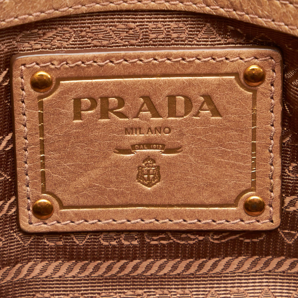 Prada Vitello Shine Satchel (SHG-28200)