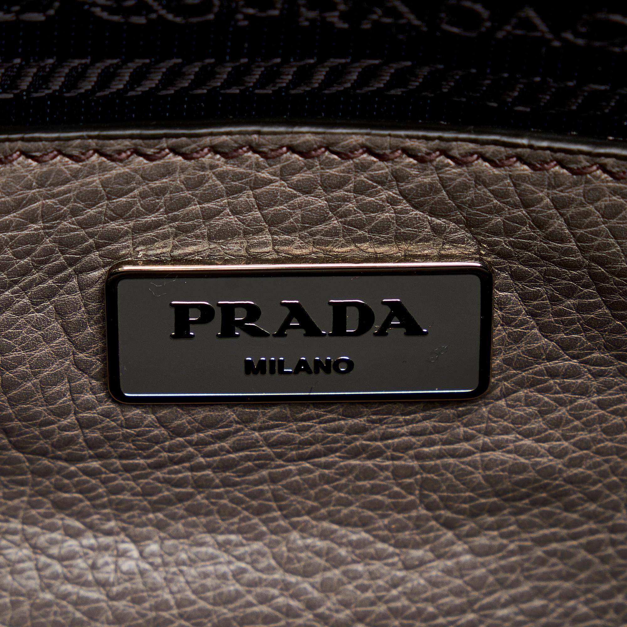 Prada Vitello Twin Pocket Satchel (SHG-31549)