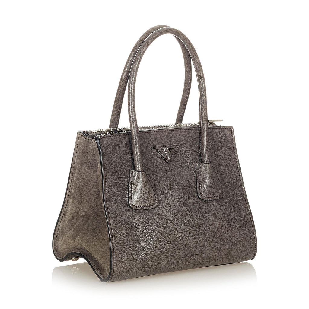 Prada Vitello Twin Pocket Satchel (SHG-31549)