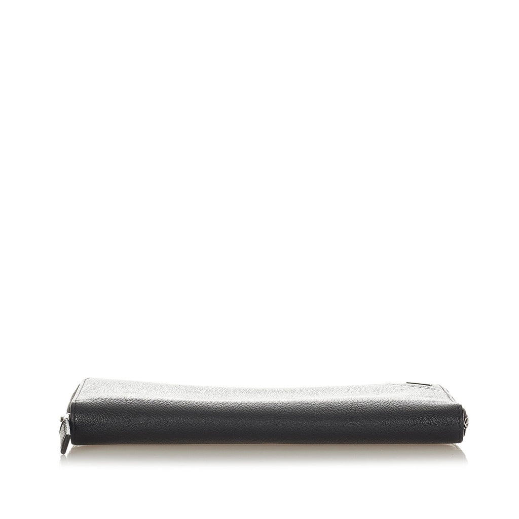 Prada Zip Around Leather Long Wallet (SHG-23521)