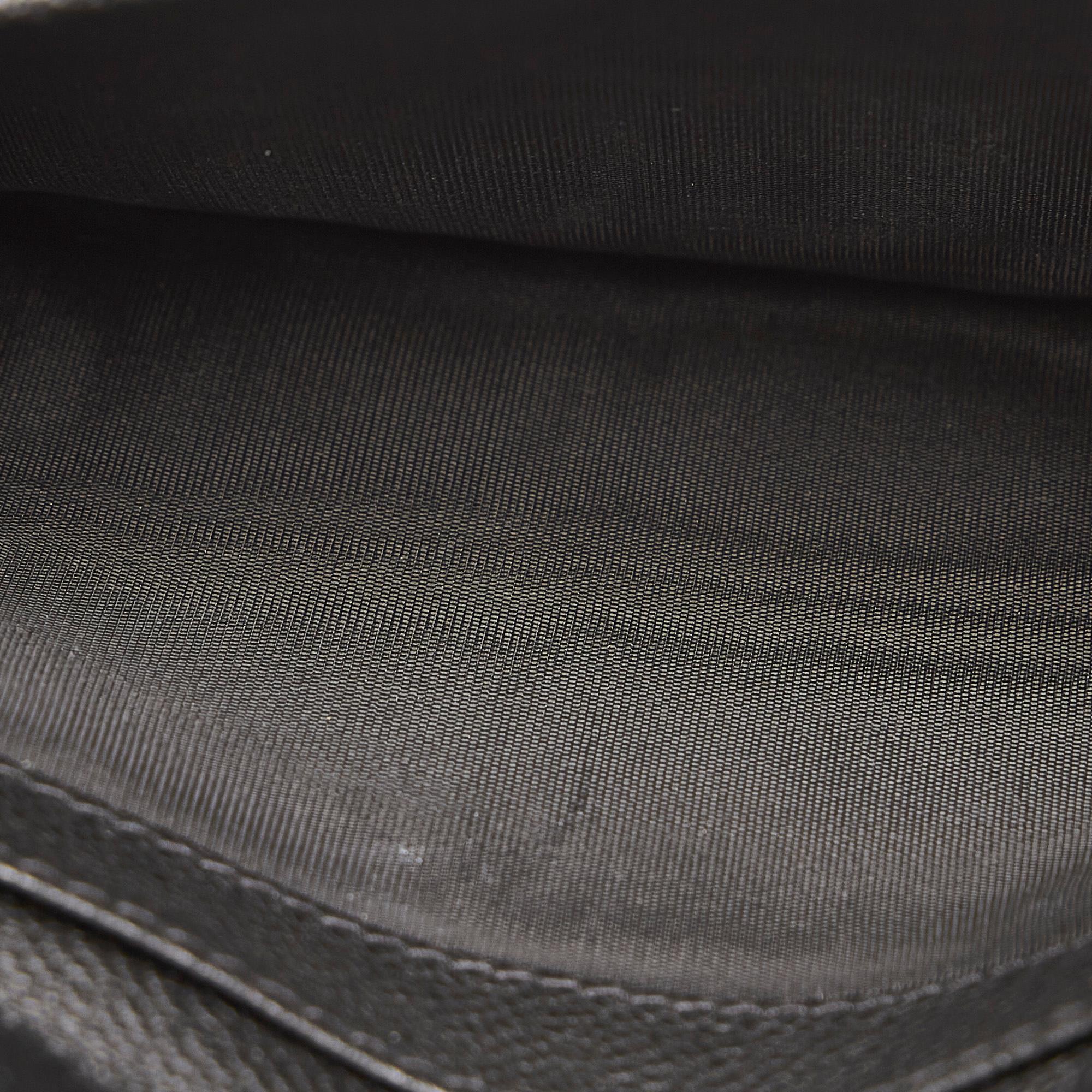 Prada Zip Around Leather Long Wallet (SHG-23521)