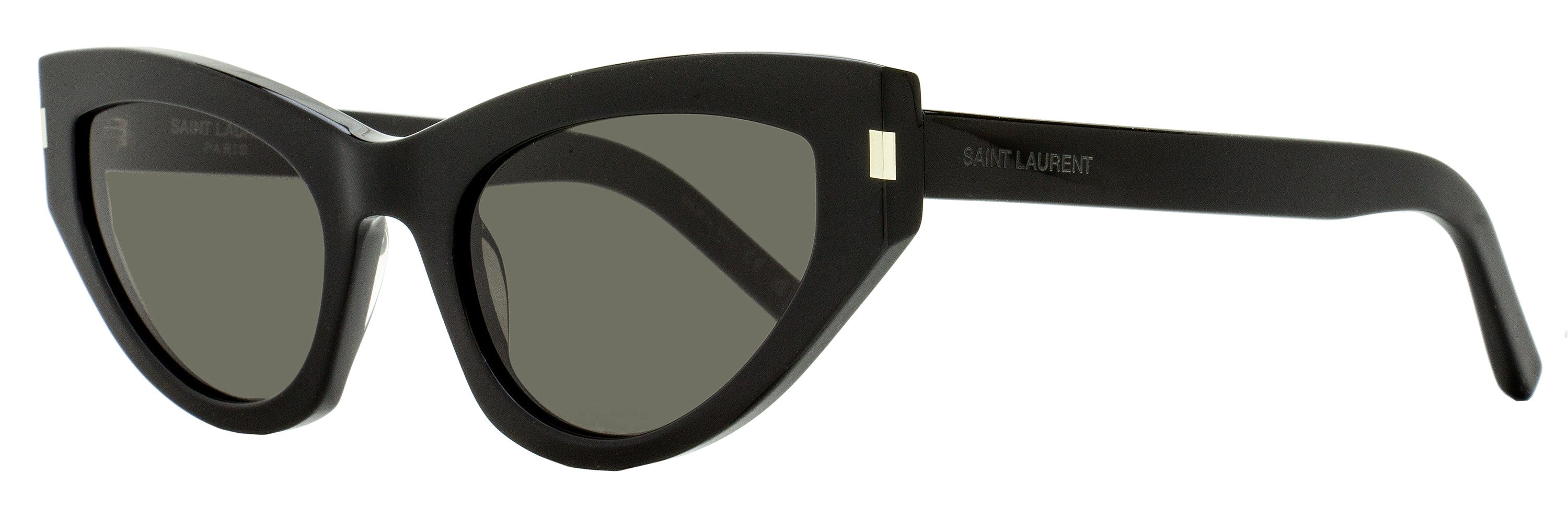 Saint Laurent Grace Sunglasses SL 215 001 Black 54mm YSL Black