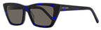 Saint Laurent Mica Sunglasses SL 276 009 Blue Havana 53mm YSL Blue Havana