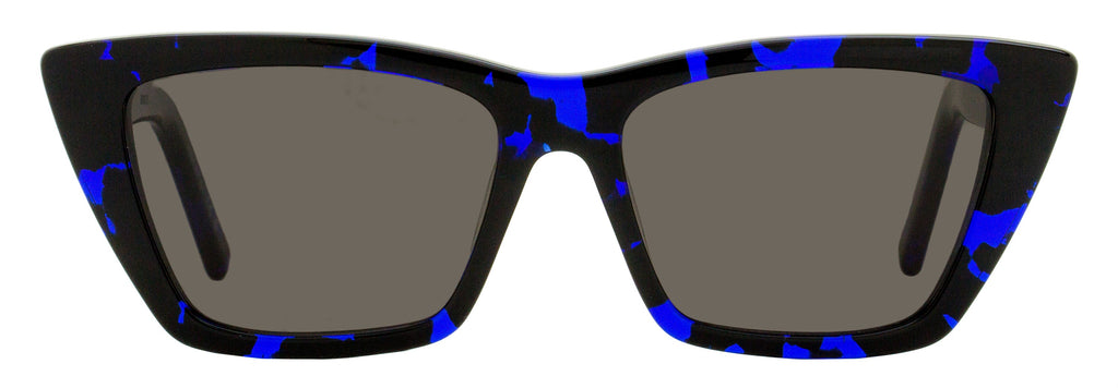 Saint Laurent Mica Sunglasses SL 276 009 Blue Havana 53mm YSL