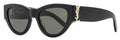 Saint Laurent Monogram Sunglasses SL M94 001 Black 53mm Black