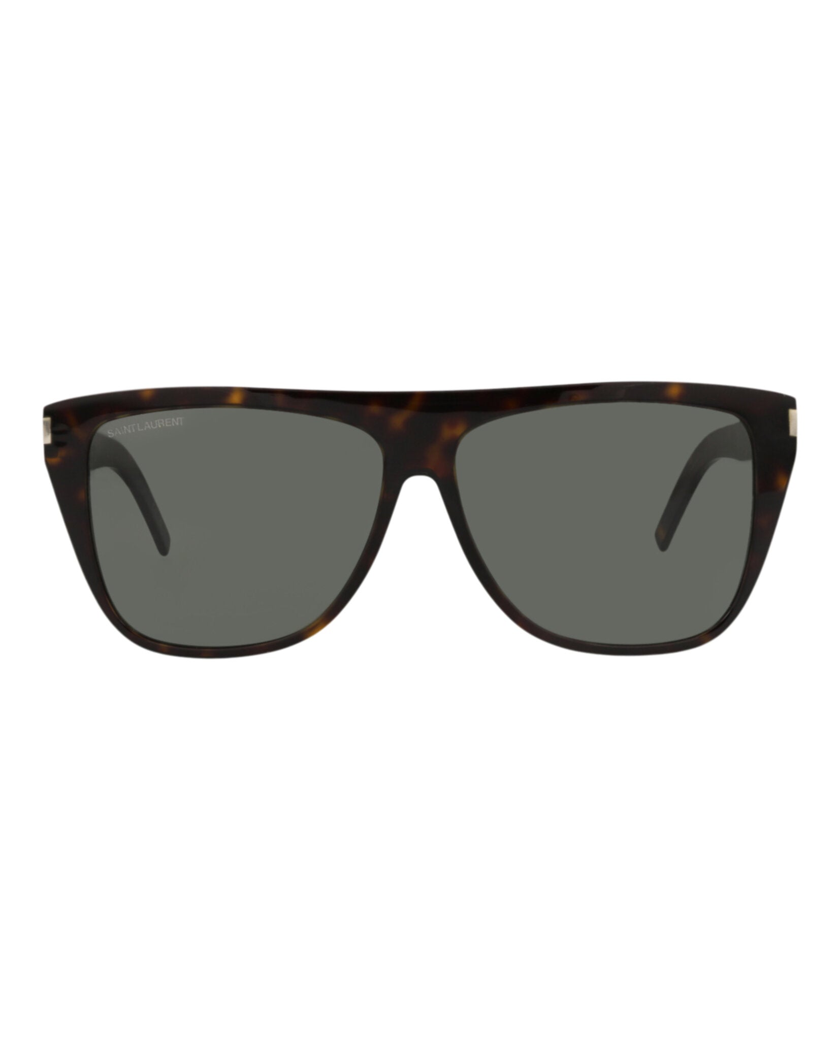 Saint Laurent Unisex Round/Oval Havana Havana Grey Fashion Designer Eyewear