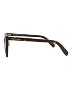 Saint Laurent Womens Cat Eye Havana Havana Grey Fashion Designer Eyewear