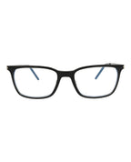 Saint Laurent Mens Square/Rectangle Black Silver Transparent Fashion Designer Eyewear