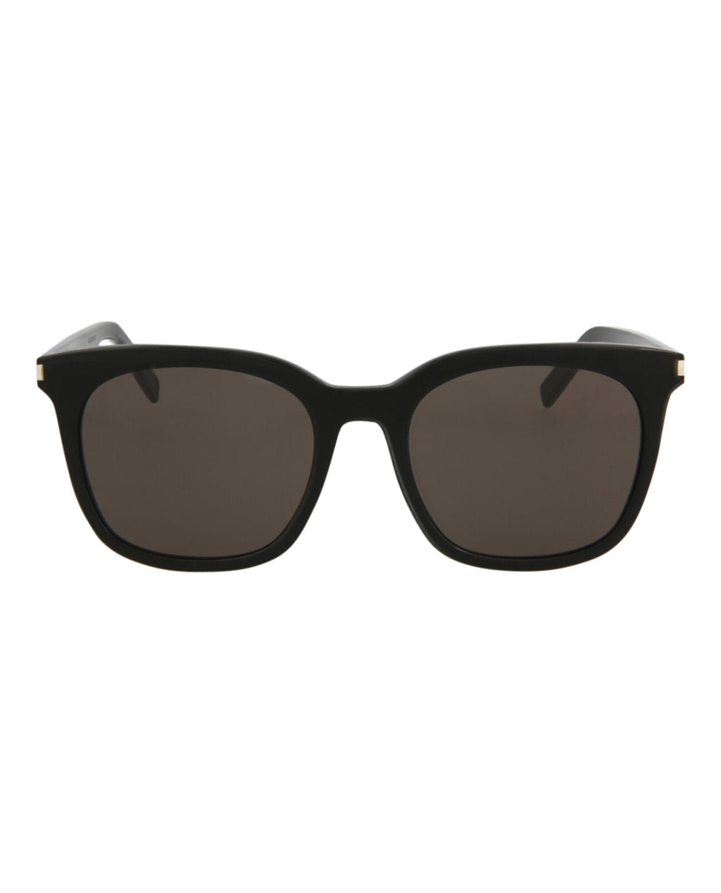 Saint Laurent Mens Square/Rectangle Black Black Grey Fashion Designer Eyewear