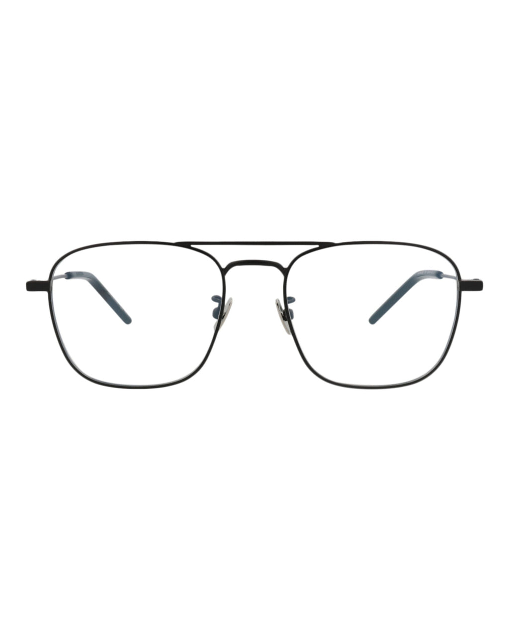 Saint Laurent Unisex Aviator Black Black Transparent Fashion Designer Eyewear