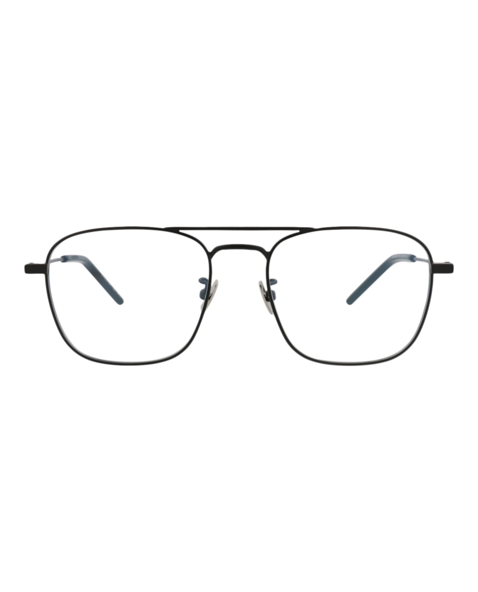 Saint Laurent Unisex Aviator Black Black Transparent Fashion Designer Eyewear