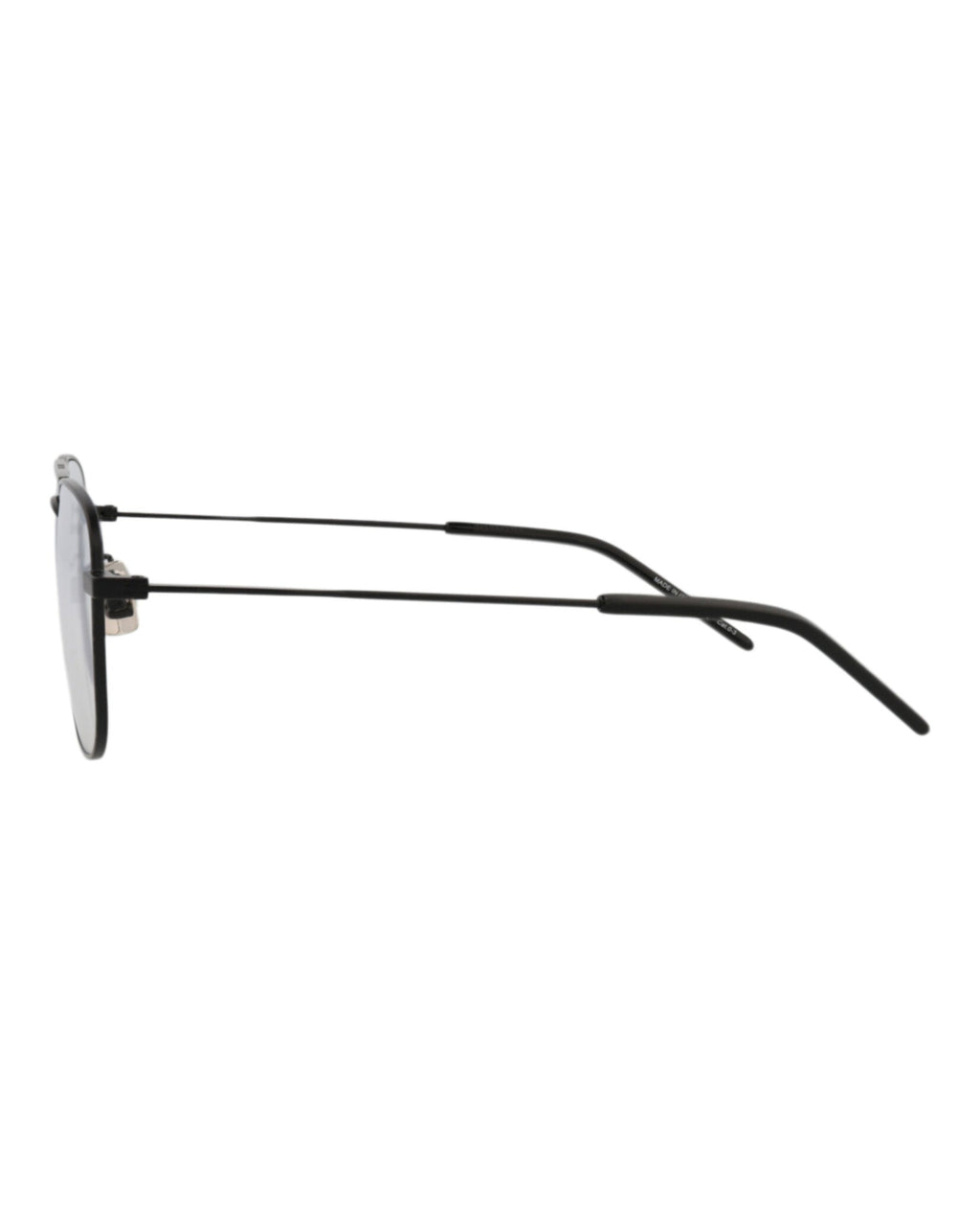 Saint Laurent Unisex Aviator Black Black Transparent Fashion Designer Eyewear