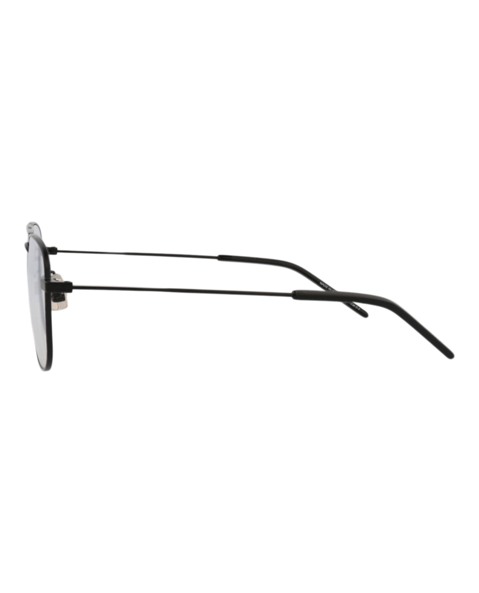 Saint Laurent Unisex Aviator Black Black Transparent Fashion Designer Eyewear