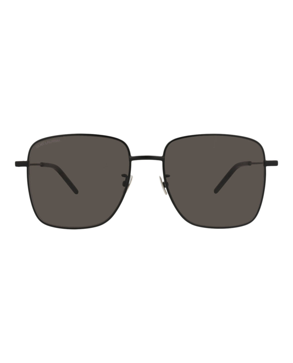 Saint Laurent Womens Square/Rectangle Black Black Black Fashion Designer Eyewear