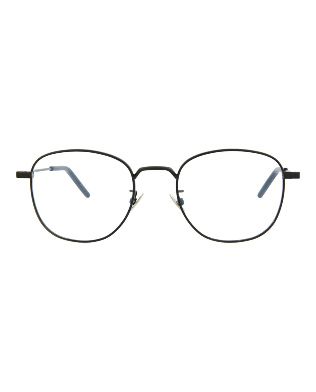 Saint Laurent Unisex Round/Oval Black Black Transparent Fashion Designer Eyewear