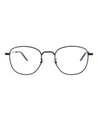 Saint Laurent Unisex Round/Oval Black Black Transparent Fashion Designer Eyewear