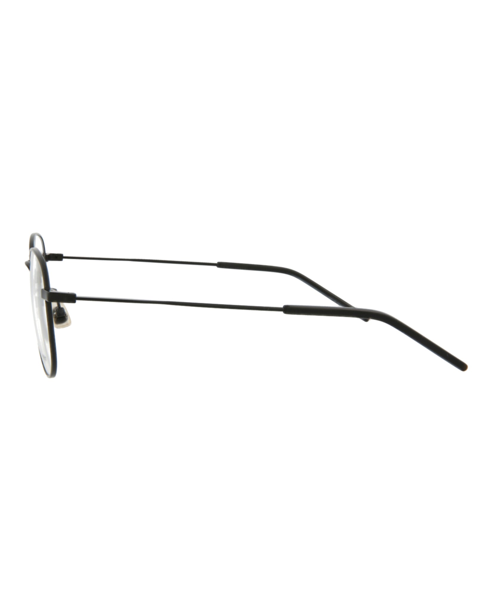 Saint Laurent Unisex Round/Oval Black Black Transparent Fashion Designer Eyewear