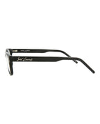 Saint Laurent Unisex Round/Oval Black Black Transparent Fashion Designer Eyewear