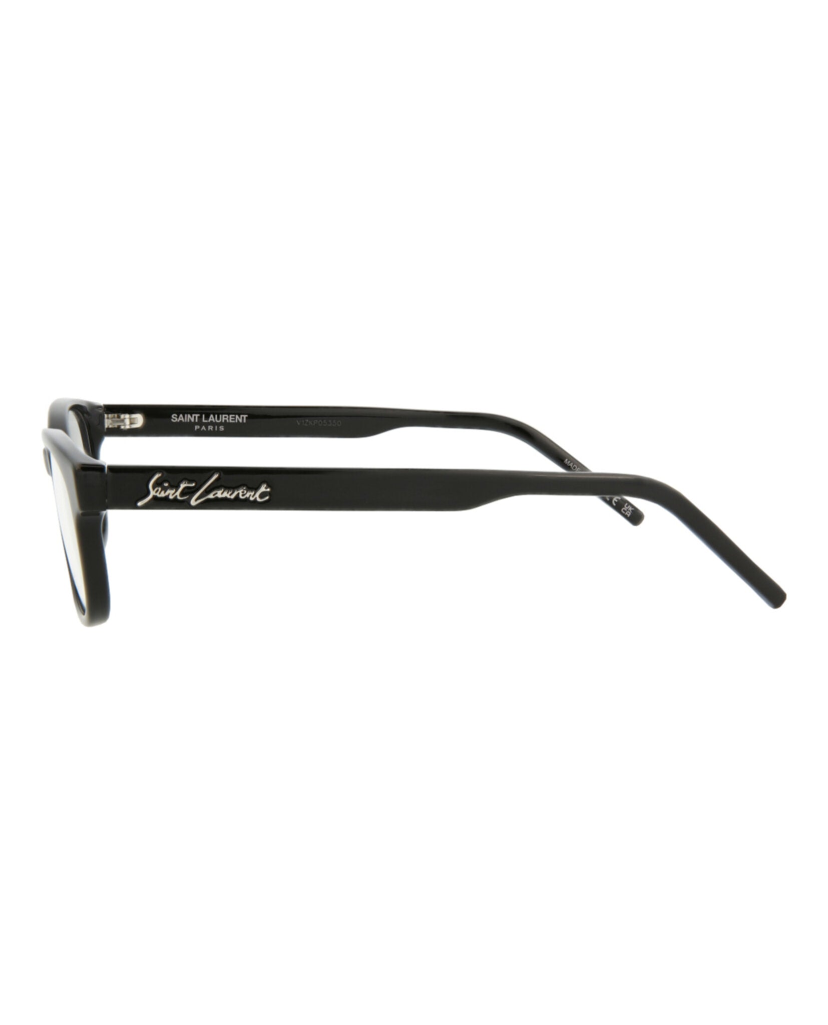 Saint Laurent Unisex Round/Oval Black Black Transparent Fashion Designer Eyewear
