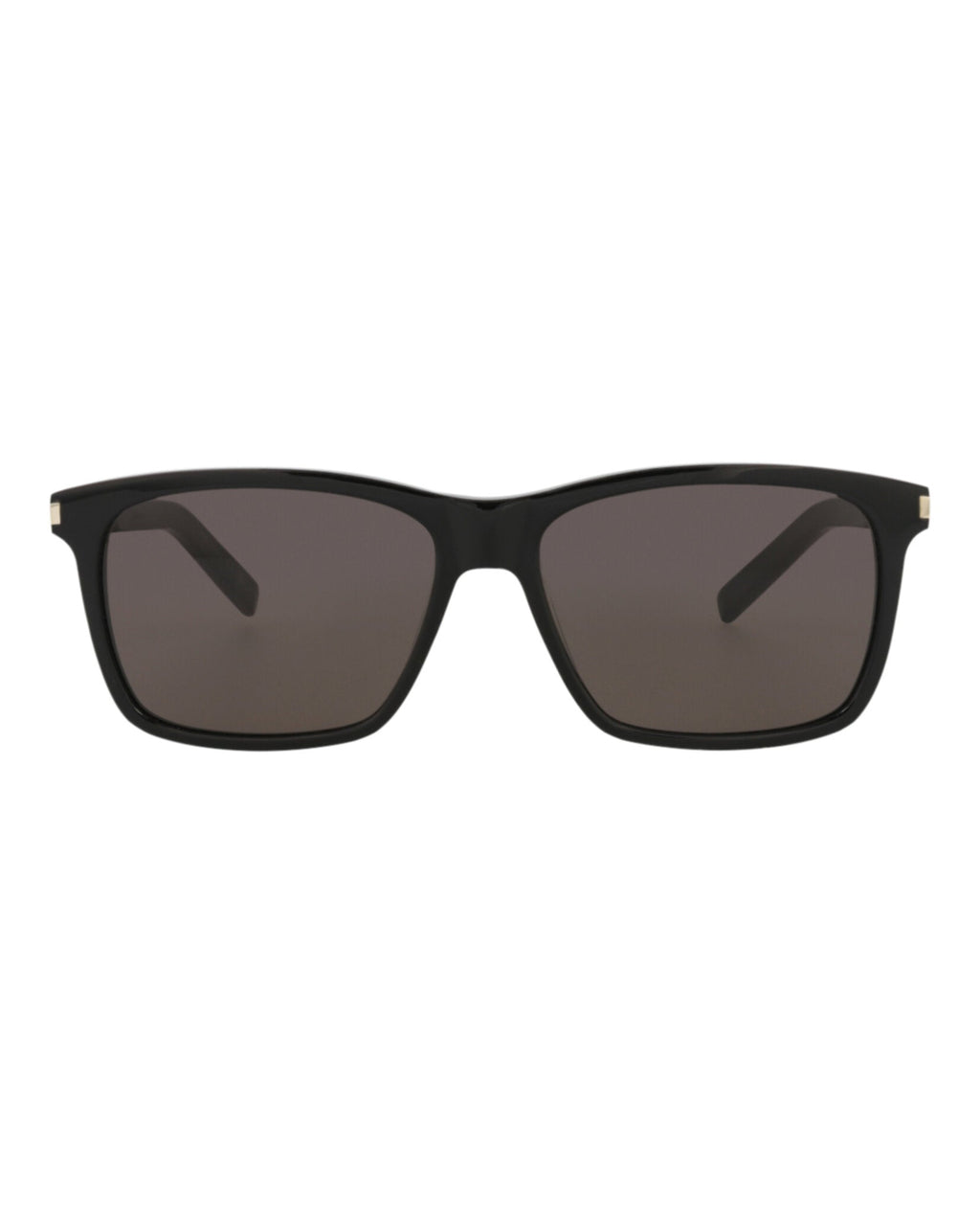 Saint Laurent Mens Square/Rectangle Black Black Black Fashion Designer Eyewear