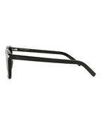 Saint Laurent Mens Square/Rectangle Black Black Black Fashion Designer Eyewear