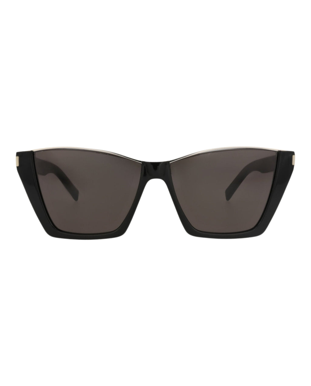 Saint Laurent Womens Cat Eye Black Black Black Fashion Designer Eyewear
