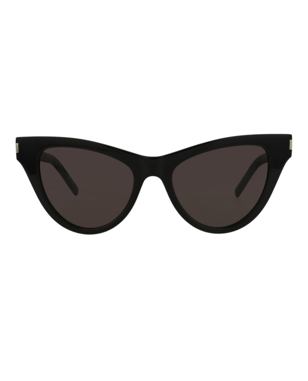 Saint Laurent Womens Cat Eye Black Black Black Fashion Designer Eyewear