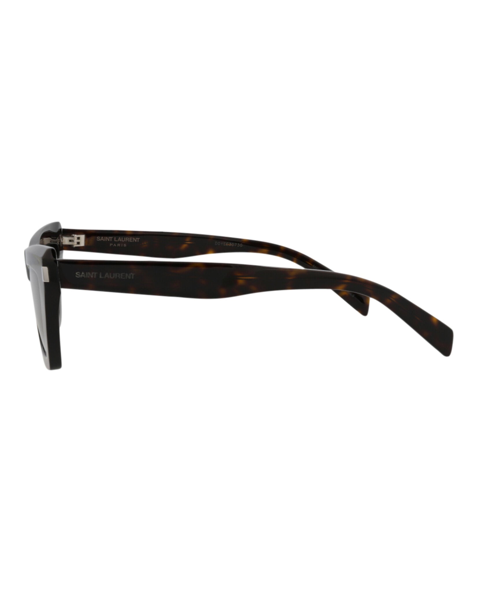 Saint Laurent Womens Square/Rectangle Havana Havana Grey Fashion Designer Eyewear