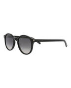 Saint Laurent Unisex Round/Oval Black Black Grey Fashion Designer Eyewear