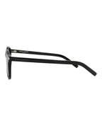 Saint Laurent Unisex Round/Oval Black Black Grey Fashion Designer Eyewear