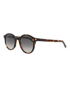 Saint Laurent Unisex Round/Oval Havana Havana Grey Fashion Designer Eyewear