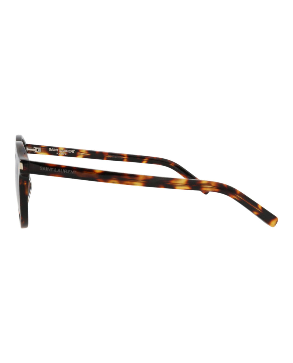 Saint Laurent Unisex Round/Oval Havana Havana Grey Fashion Designer Eyewear