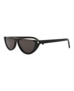 Saint Laurent Unisex Cat Eye Black Black Black Fashion Designer Eyewear