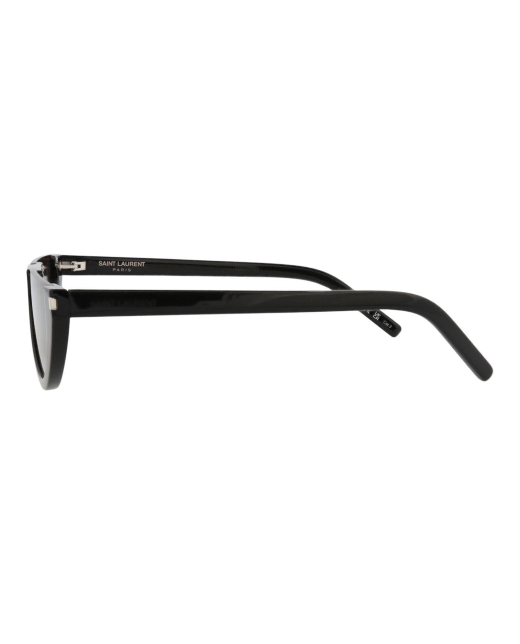 Saint Laurent Unisex Cat Eye Black Black Black Fashion Designer Eyewear