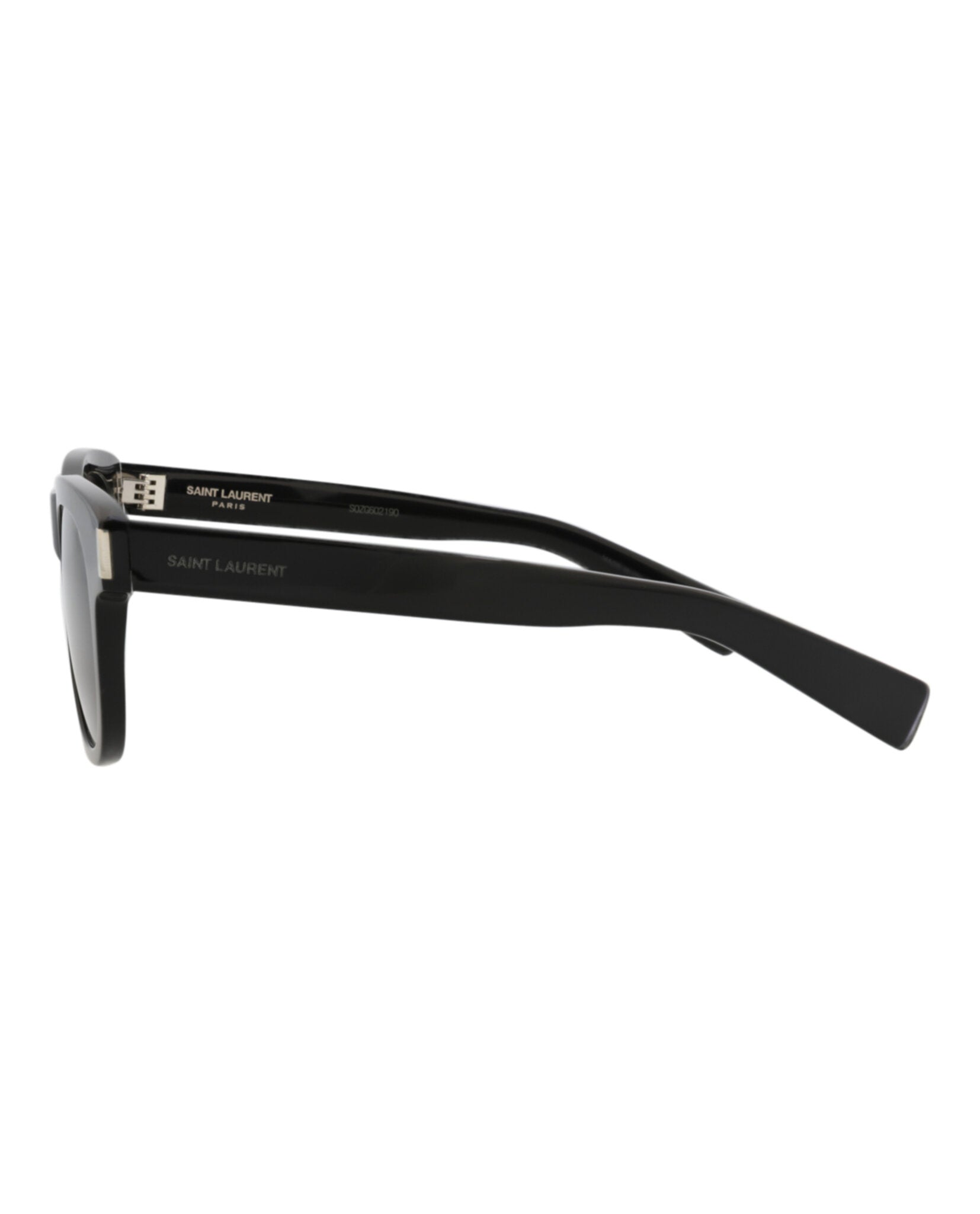 Saint Laurent Unisex Round/Oval Black Black Black Fashion Designer Eyewear
