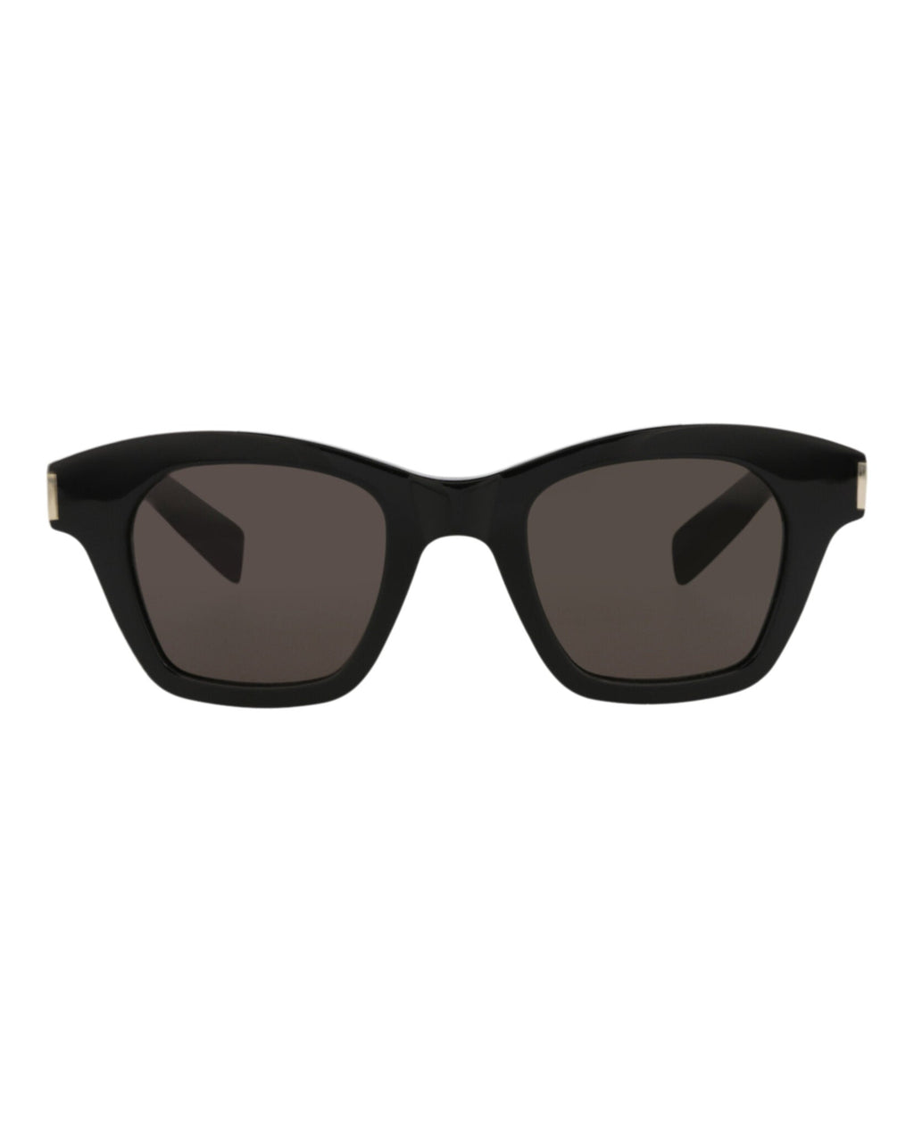Saint Laurent Unisex Square/Rectangle Black Black Black Fashion Designer Eyewear