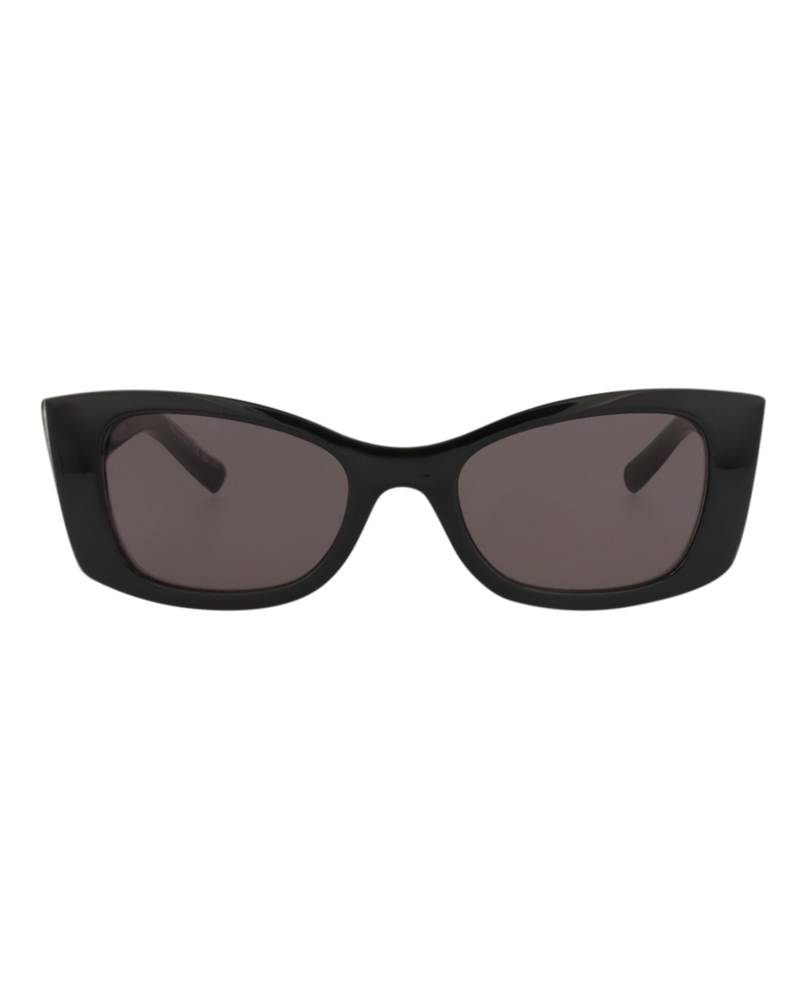 Saint Laurent Womens Cat Eye Black Black Black Fashion Designer Eyewear